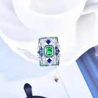 Ethnic Style Copper Geometric Diamond Artificial Gemstones Unisex main image 2