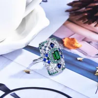 Style Ethnique Le Cuivre Géométrique Diamant Pierres Précieuses Artificielles Unisexe main image 5