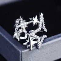 Copper Star Diamond Artificial Gemstones Women'S main image 3