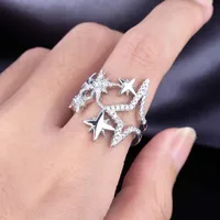 Copper Star Diamond Artificial Gemstones Women'S main image 5