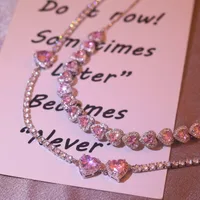 Heart Copper Necklace Wholesale main image 2