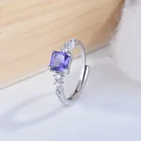 Fashion Copper Geometric Diamond Artificial Gemstones Women'S sku image 1