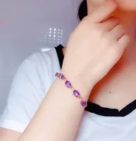Geometric Artificial Gemstones Copper Bracelets Wholesale main image 5