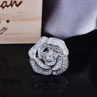Flower Artificial Gemstones Copper Diamond sku image 1
