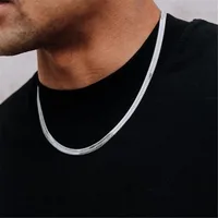Geometric Retro Stainless Steel Titanium Steel Necklace Wholesale main image 1
