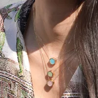 Geometric Simple Style Alloy Necklace Wholesale main image 6