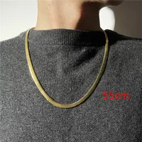 Geometric Retro Stainless Steel Titanium Steel Necklace Wholesale sku image 8