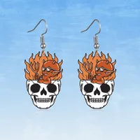 Cartoon Character Cartoon Style Alloy Plastic No Inlaid Earrings sku image 1