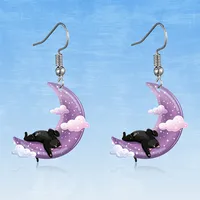 Cartoon Character Cartoon Style Alloy Plastic No Inlaid Earrings sku image 4