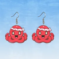 Cartoon Character Cartoon Style Alloy Plastic No Inlaid Earrings sku image 2