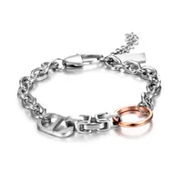 Geometric 304 Stainless Steel Bracelets In Bulk main image 1