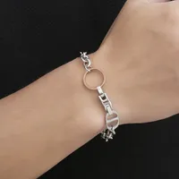 Geometric 304 Stainless Steel Bracelets In Bulk main image 4