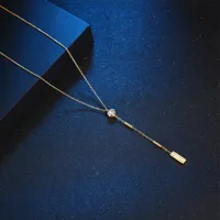 Géométrique Style Simple Acier Inoxydable 304 Collier De Gros main image 3