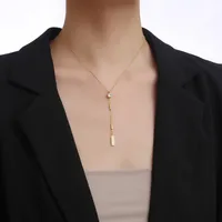 Geometric Simple Style 304 Stainless Steel Necklace Wholesale main image 4