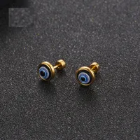 1 Piece Eye Simple Style 304 Stainless Steel Ear Studs main image 3