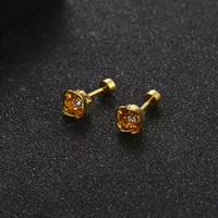 Flower 304 Stainless Steel Earrings Ear Studs main image 3