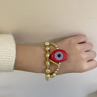 Lock Cartoon Style No Inlaid Alloy Bracelets Wholesale main image 2