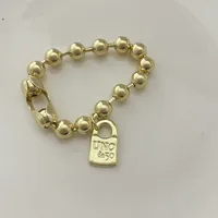 Lock Cartoon Style No Inlaid Alloy Bracelets Wholesale sku image 2