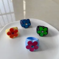 Arílico Geométrico Piedras Preciosas Artificiales Mujeres main image 5