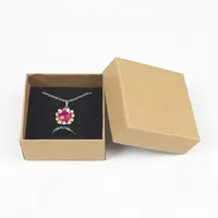 Jewelry Packaging Jewelry Exquisite Paper Gift Pendant Display Box main image 5