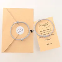 Cœur Style Simple Pas D'Incrustation Alliage Bracelets De Gros main image 4