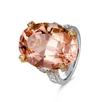 Fashion Copper Geometric Diamond Artificial Gemstones Women'S main image 5
