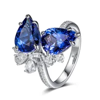 Luxurious Copper Geometric Diamond Artificial Gemstones Women'S main image 5