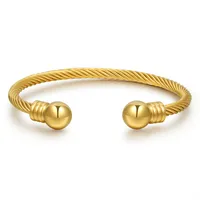 Geometric Simple Style Titanium Steel No Inlaid In Bulk sku image 1