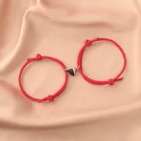 Heart Simple Style No Inlaid Alloy Bracelets Wholesale sku image 5