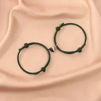 Heart Simple Style No Inlaid Alloy Bracelets Wholesale sku image 7