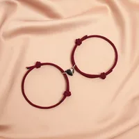 Heart Simple Style No Inlaid Alloy Bracelets Wholesale sku image 8