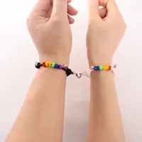 Heart Shape Simple Style Classic Style No Inlaid Alloy Rope Bracelets Wholesale main image 4