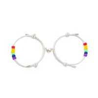 Heart Shape Simple Style Classic Style No Inlaid Alloy Rope Bracelets Wholesale main image 5