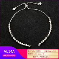 Fashion Geometric Bracelet Accessories Copper Bead Chain Bracelet Accessories main image 4