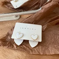 1 Pair Heart Elegant Alloy Plating Drop Earrings main image 2