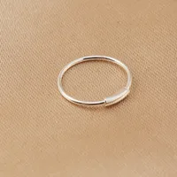 Geometric Metal Plating Nose Ring sku image 3