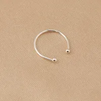 Geometric Metal Plating Nose Ring sku image 4