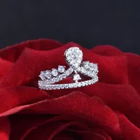 Fashion Copper Crown Diamond Artificial Gemstones Women'S main image 3