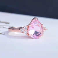 Simple Style Copper Water Droplets Diamond Artificial Gemstones Women'S main image 3