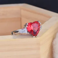 Simple Style Copper Heart Diamond Artificial Gemstones Women'S main image 3