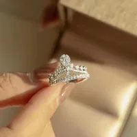 Fashion Copper Crown Diamond Artificial Gemstones Women'S sku image 1