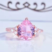 Simple Style Copper Water Droplets Diamond Artificial Gemstones Women'S sku image 2