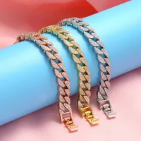 Géométrique Mode Pierres Précieuses Artificielles Le Cuivre Bracelets De Gros main image 2