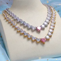 Heart Fashion Copper Necklace Wholesale main image 1