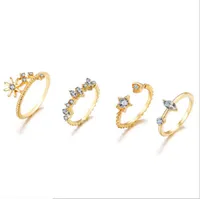 Simple Style Geometric Alloy Plating Rhinestones Women's main image 5
