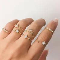 Simple Style Geometric Alloy Plating Rhinestones Women's sku image 4
