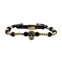 Skull Fashion Copper Bracelets Wholesale sku image 2