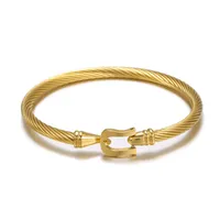 Geometric Simple Style Titanium Steel No Inlaid In Bulk main image 1