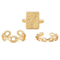 New Simple Twist Ring Set main image 4