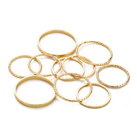 New Simple Twist Ring Set sku image 2